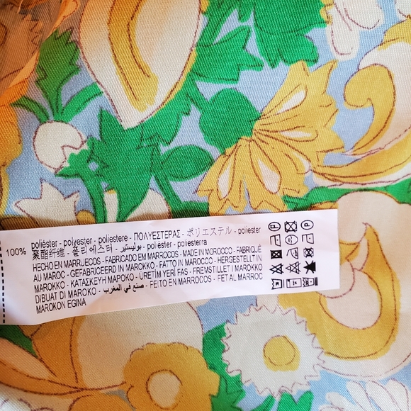 ZARA | Blogger's Favourite Retro Floral Long Sleeve Mini Wrap Dress (Size L) - Picture 12 of 12